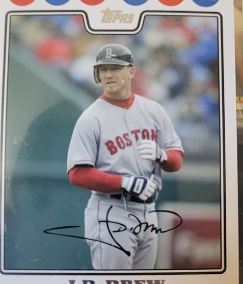 2004 Topps #300 J.D. Drew — front