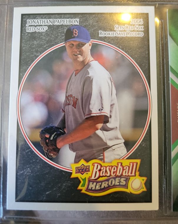 2008 Upper Deck Baseball Heroes #23 Jonathan Papelbon — front