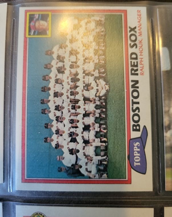 1981 Topps #662 Ralph Houk Boston Red Sox — front