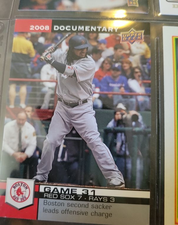 2008 Upper Deck Documentary #31 Manny Ramirez — front