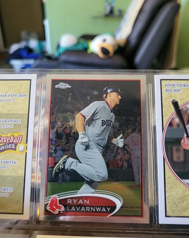 2008 Topps Chrome # Ryan Lavarnway — front