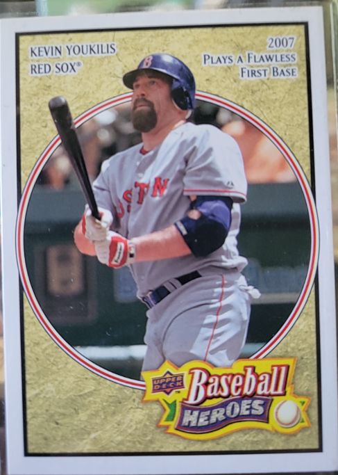 2008 Upper Deck Baseball Heroes #25 Kevin Youkilis — front