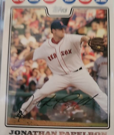 2007 Topps Updates & Highlights #UH243 Jonathan Papelbon — front