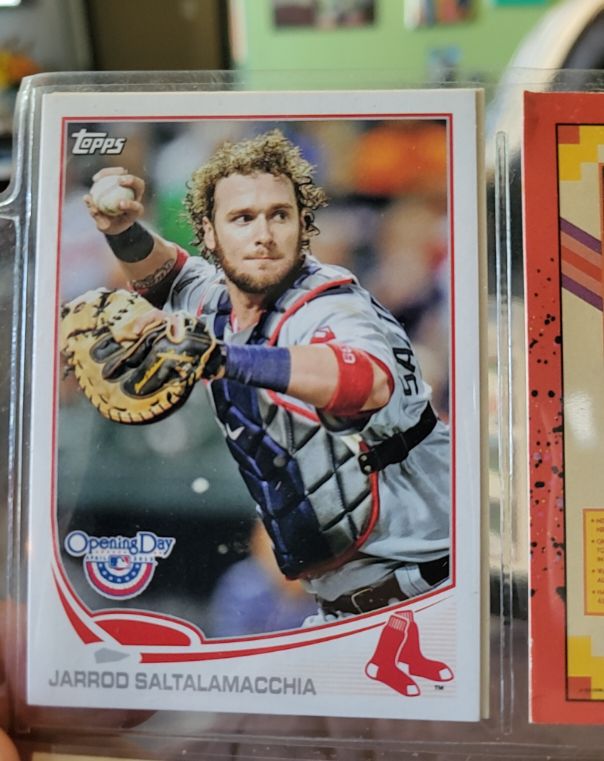 2013 Topps Opening Day #171 Jarrod Saltalamacchia — front