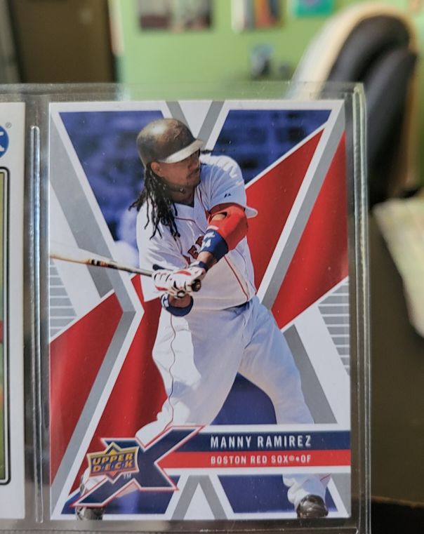 2008 Upper Deck X #13 Manny Ramirez — front