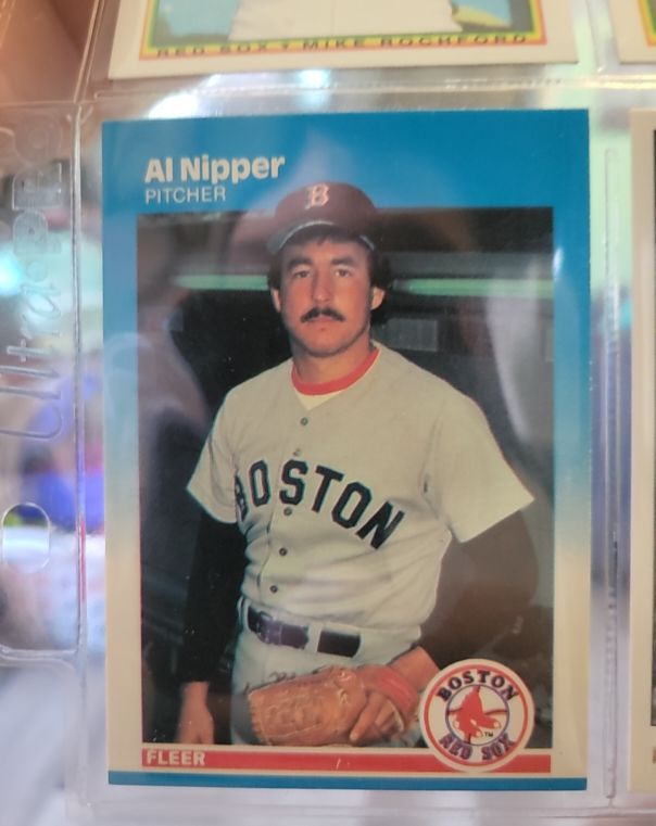 1987 Fleer #39 Al Nipper — front