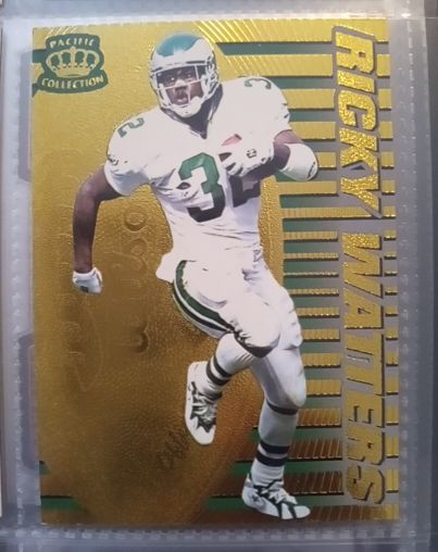 1996 Pacific Dynagon #P-110 Ricky Watters — front