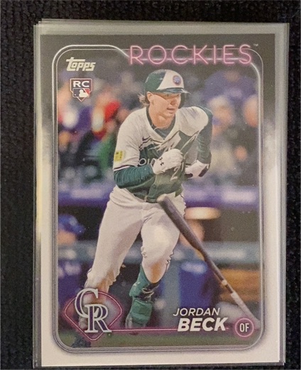 2024 Topps Update #US269 Jordan Beck — front
