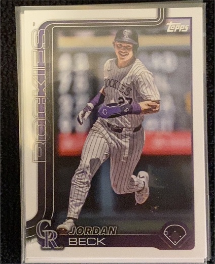2025 Topps #139 Jordan Beck — front