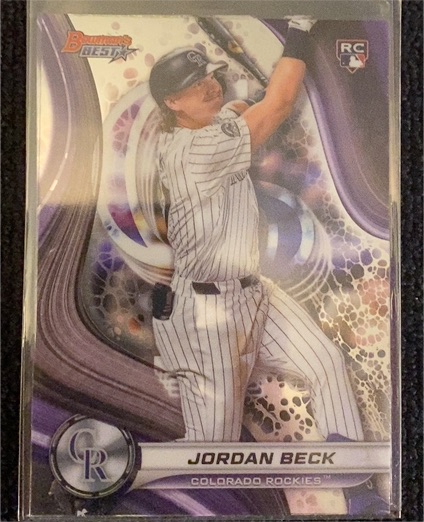 2024 Bowman's Best #26 Jordan Beck — front