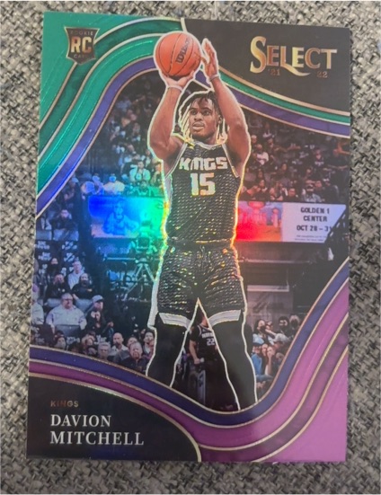 2021-22 Panini Select Courtside #280 Davion Mitchell — front