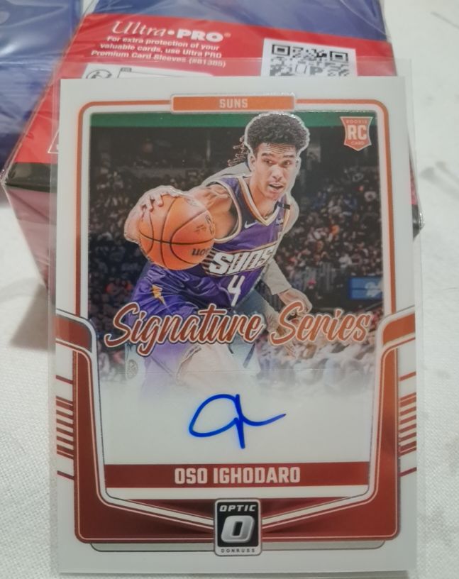2024-25 Panini Donruss Optic #SS-OSO Oso Ighodaro — front