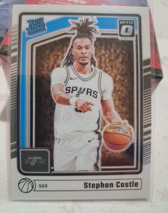 2024-25 Panini Donruss Optic #254 Stephon Castle — front
