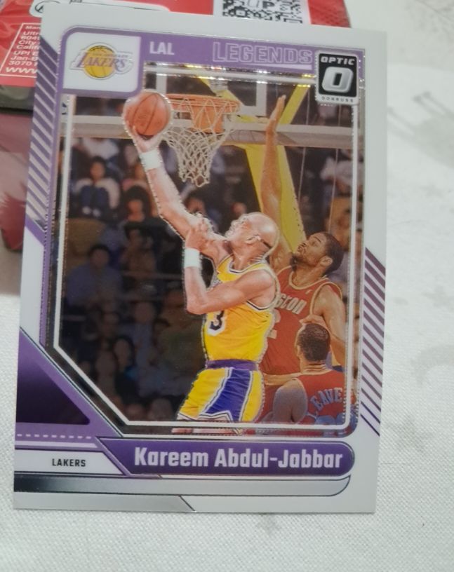 2024-25 Panini Donruss Optic Legends #228 Kareem Abdul-Jabbar — front