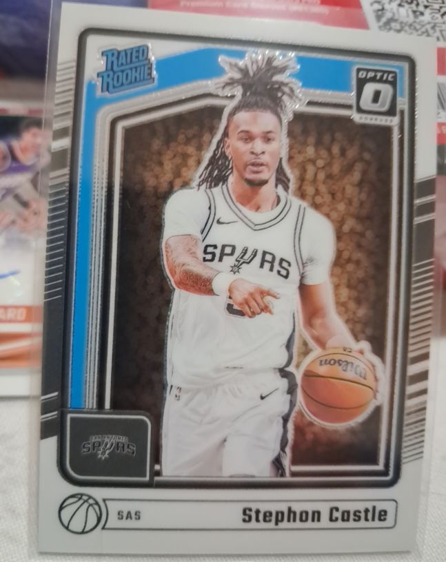 2024-25 Panini Donruss Optic #254 Stephon Castle — front