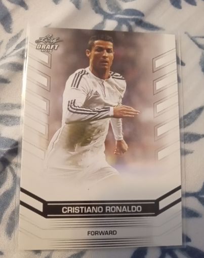 2016 Leaf Draft #14 Cristiano Ronaldo — front