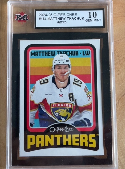 2024-25 O-Pee-Chee #164 Matthew Tkachuk — front