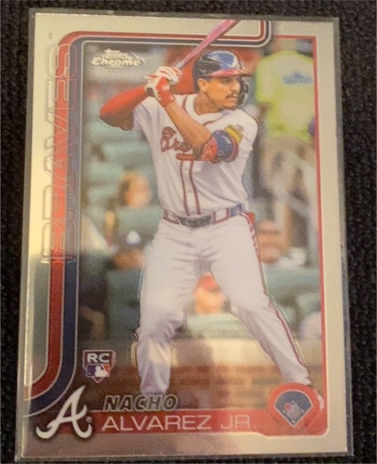 2025 Topps Chrome #75 Nacho Alvarez Jr. — front