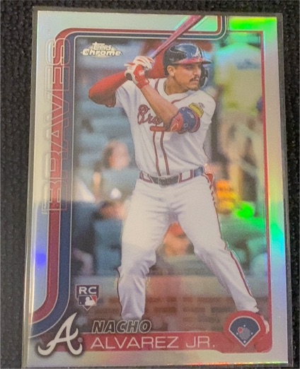 2025 Topps Chrome #75 Nacho Alvarez Jr. — front
