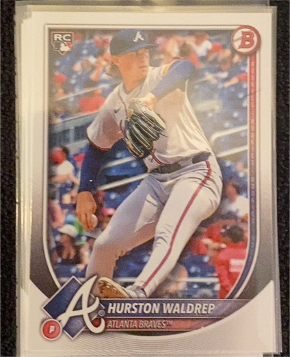 2025 Bowman #61 Hurston Waldrep — front