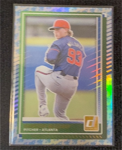 2025 Donruss #58 Hurston Waldrep — front