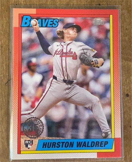 2025 Topps Series 1 #T90-18 Hurston Waldrep — front
