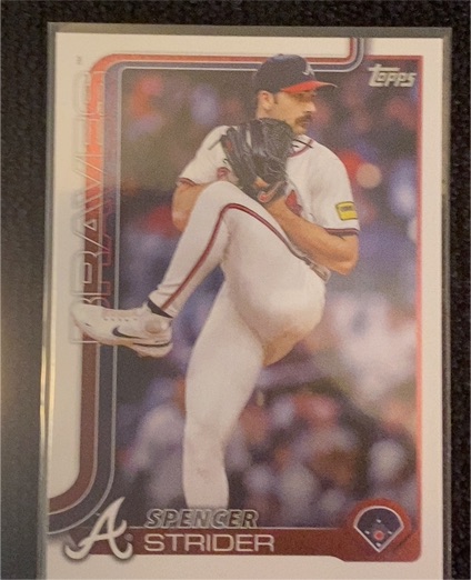 2025 Topps #579 Spencer Strider — front