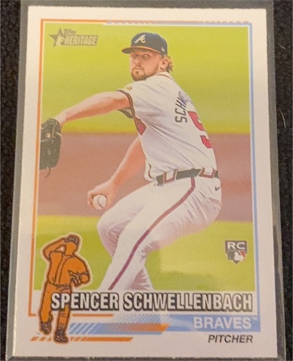 2025 Topps Heritage #76R-20 Spencer Schwellenbach — front
