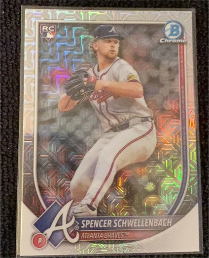 2025 Bowman Chrome #78 Spencer Schwellenbach — front