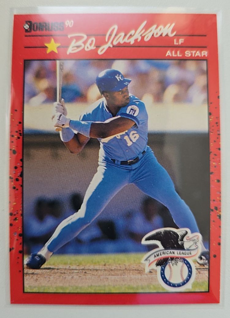 1990 Donruss #650 Bo Jackson — front