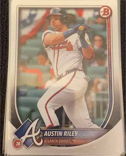 2025 Bowman #32 Austin Riley — front