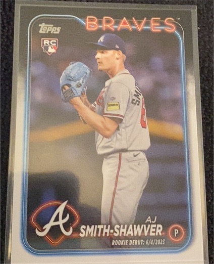 2024 Topps Update Series #US316 AJ Smith-Shawver — front