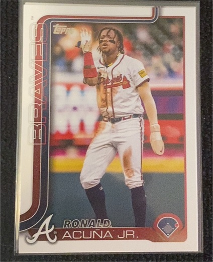 2025 Topps Series 1 #207 Ronald Acuna Jr. — front