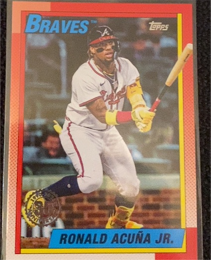 2025 Topps #T90-75 Ronald Acuña Jr. — front