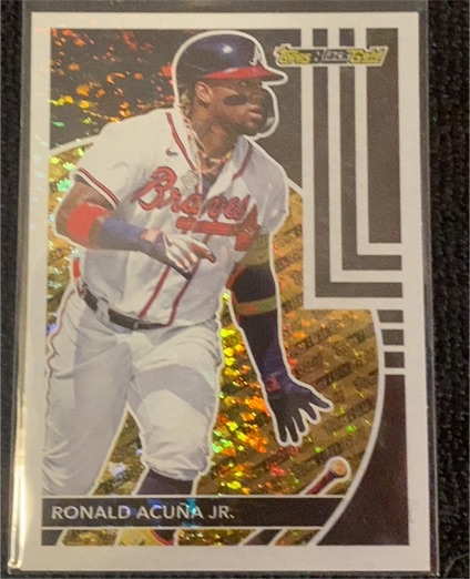 2024 Topps Update Black Gold #BG-3 Ronald Acuna Jr. — front