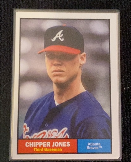 2024 Topps Archives #71 Chipper Jones Atlanta Braves — front