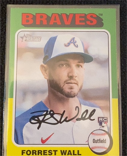 2024 Topps Heritage #494 Forrest Wall — front