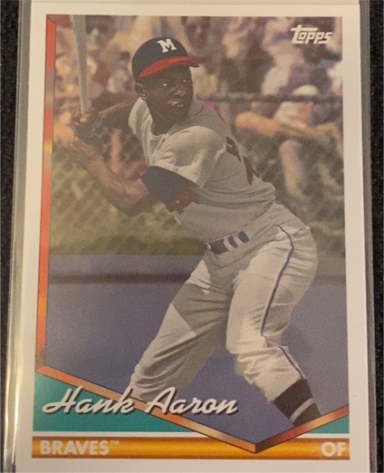 2024 Topps Archives #296 Hank Aaron Milwaukee Braves — front