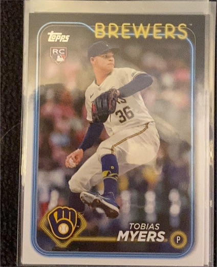 2024 Topps Update #US299 Tobias Myers — front