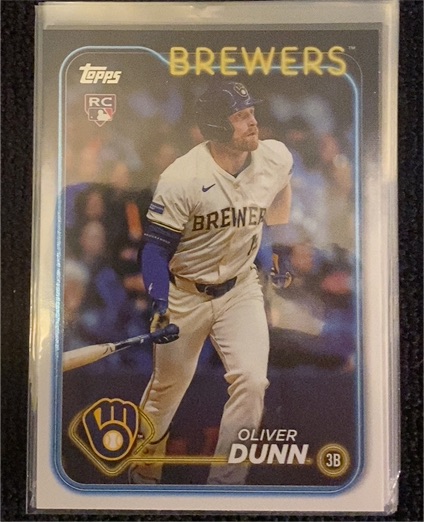 2024 Topps Update Series #US310 Oliver Dunn — front