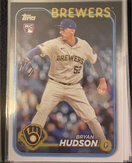 2024 Topps Update #US105 Bryan Hudson — front