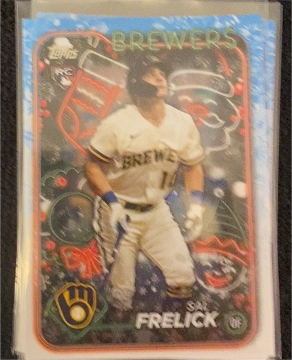 2024 Topps Holiday #H35 Sal Frelick — front