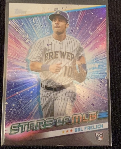 2024 Topps Series 1 Stars of MLB Chrome #CSMLB-12 Sal Frelick — front