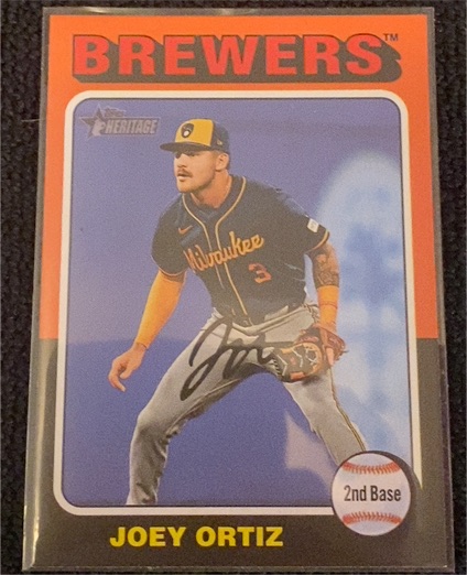 2024 Topps Heritage High Number #584 Joey Ortiz — front