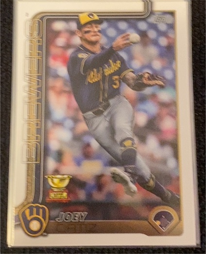 2025 Topps Series 1 #165 Joey Ortiz — front