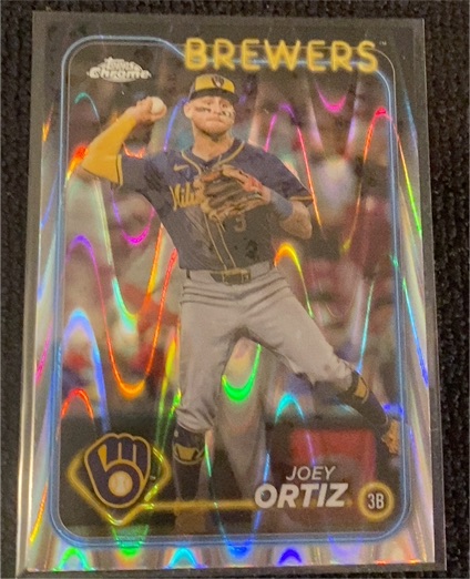 2024 Topps Chrome Update #USC156 Joey Ortiz — front
