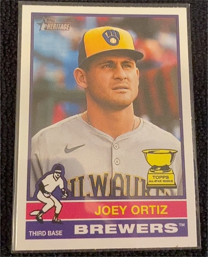 2025 Topps Heritage #207 Joey Ortiz — front