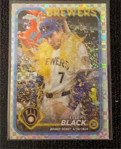 2024 Topps Chrome Update #USC124 Tyler Black — front