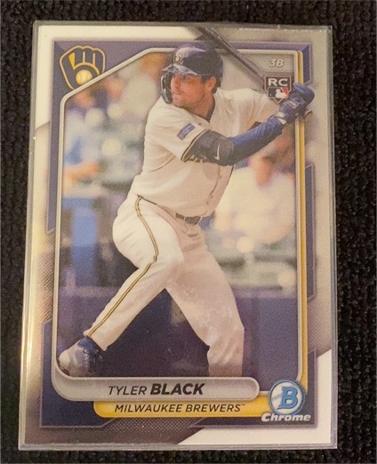 2024 Bowman Chrome #63 Tyler Black — front