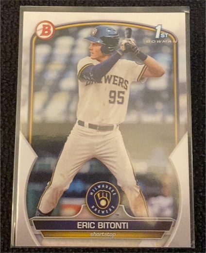 2023 Bowman Draft #BD-134 Eric Bitonti — front